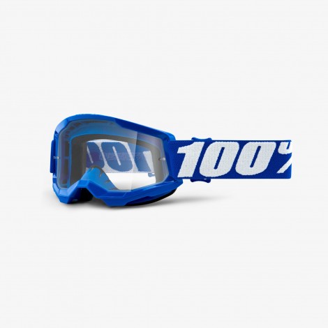 100% GOGGLES Strata 2 Youth - Clear Lens